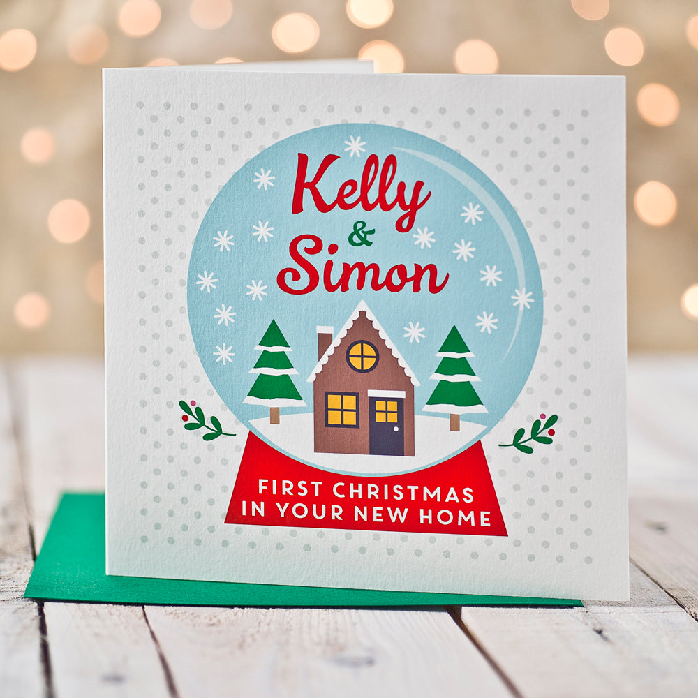 First Christmas In Your New Home Card 