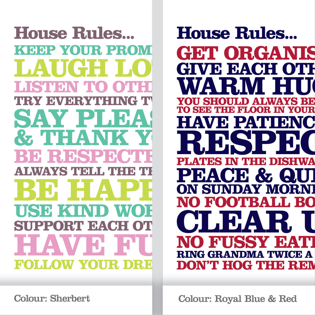 House Rules_Sherbert_Royal Blue and red