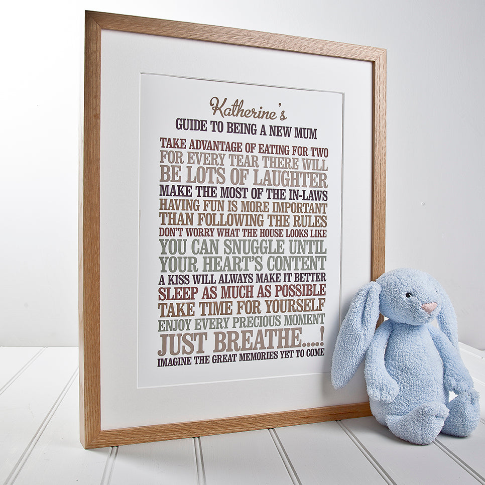 Personalised New Parents Print